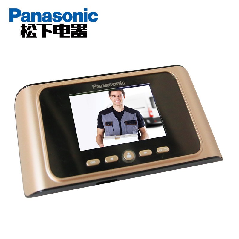 松下(Panasonic)电子猫眼可视门铃摄像头 门镜智能可视猫眼家用高清