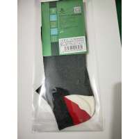 金公爵精梳棉双色彩跟男船袜