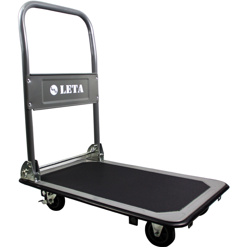 [苏宁自营]勒塔(LETA)工具 150KG级平板折叠搬运车 拉货车拖车手拉车 LT-HT691