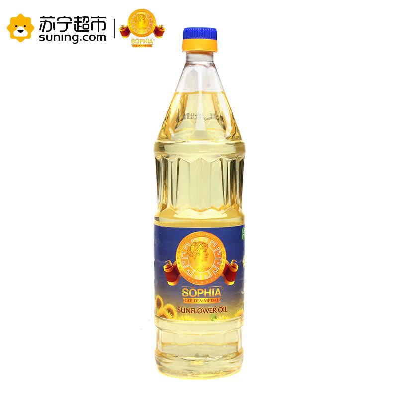 索菲亚金牌(Sophia golden medal)葵花籽油1L 乌克兰原装进口图片