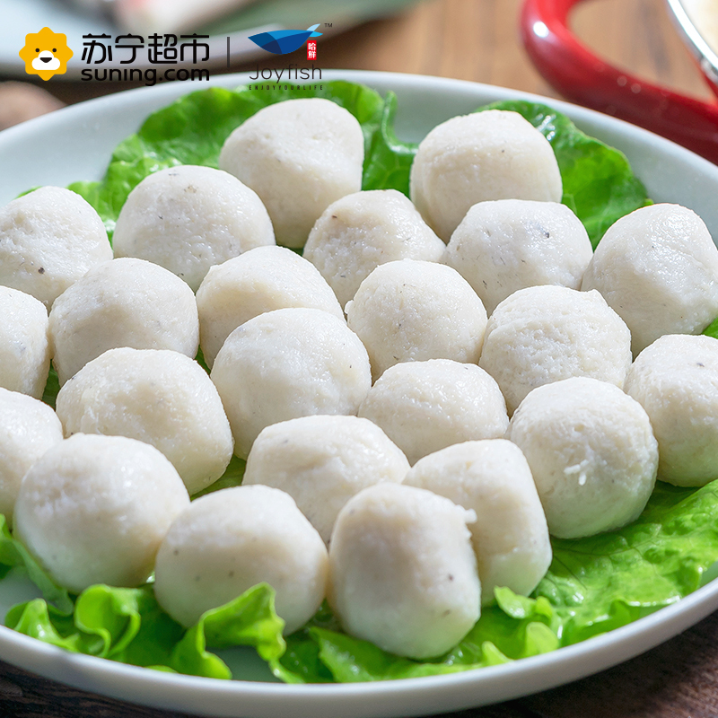 哈鲜(joyfish) 冷冻手工鱼丸 180g 盒装