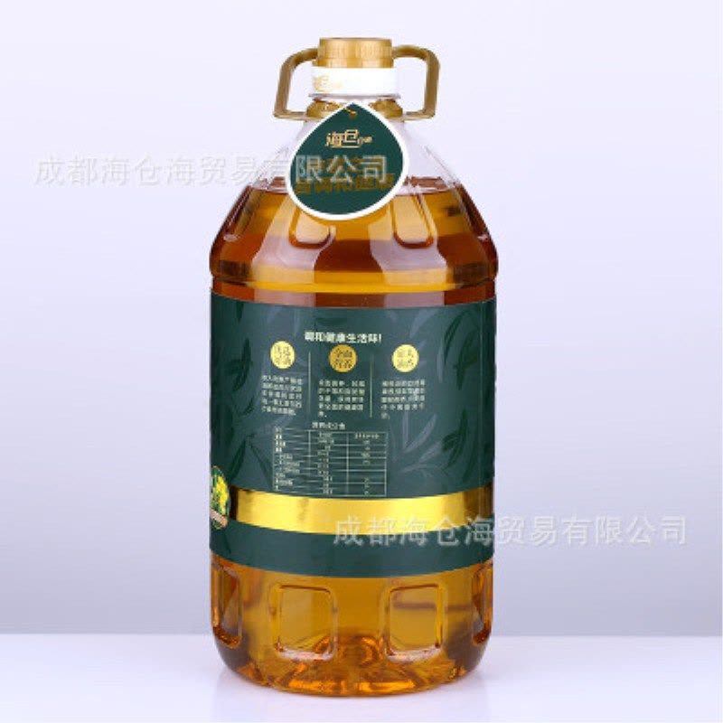 菜籽橄榄食用调和油5L图片