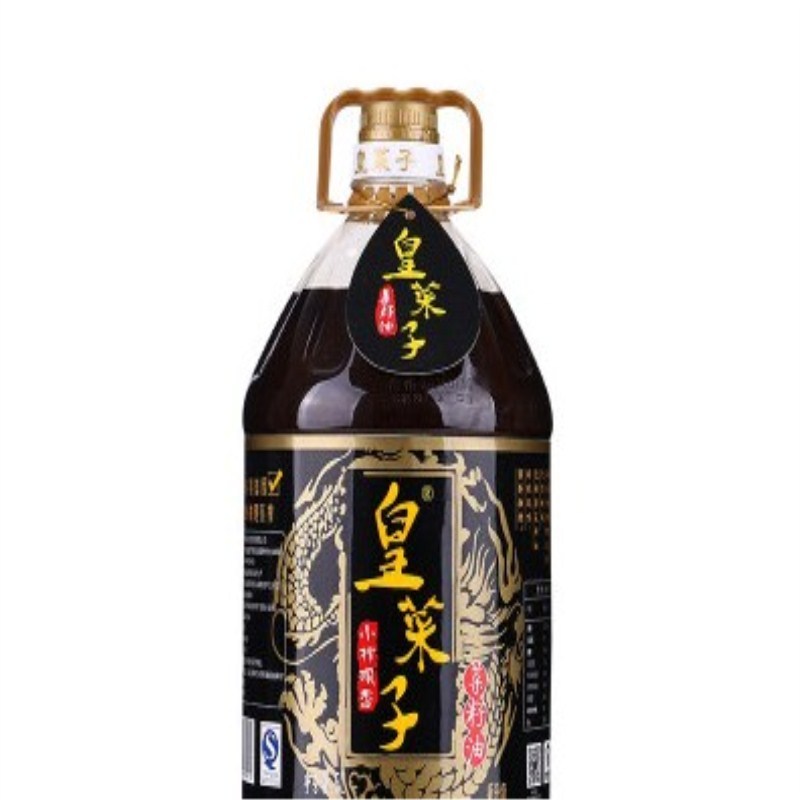 皇菜籽小榨浓香菜籽油5L