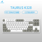 杜伽 (DURGOD)TAURUS K320 87键办公吃鸡游戏樱桃轴机械键盘 天然白 银轴