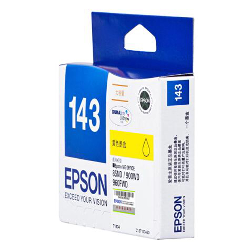 爱普生(EPSON) T1434 黄色墨盒