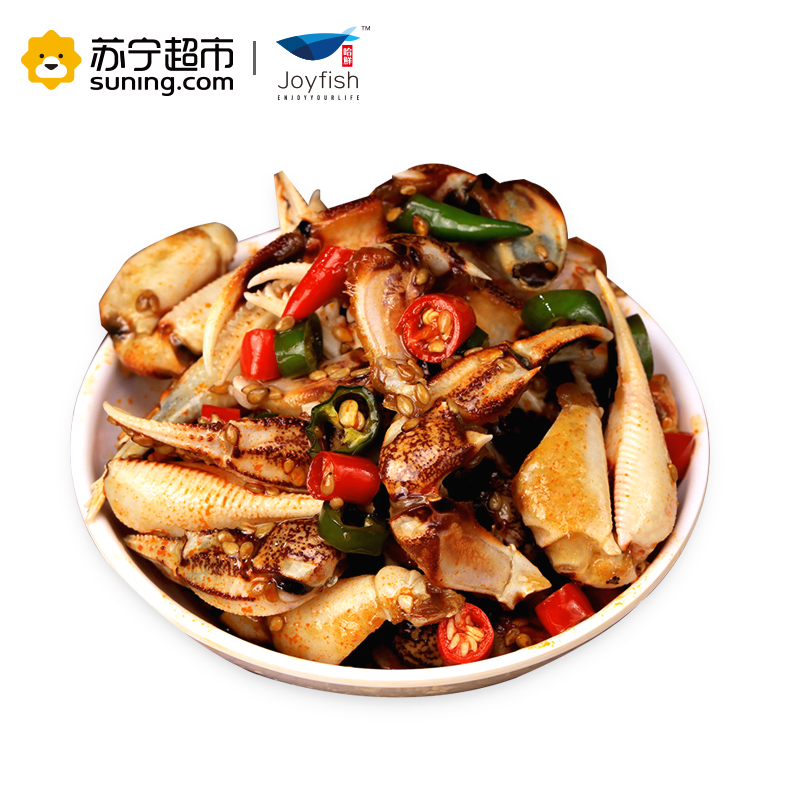 哈鲜(joyfish) 冷冻麻辣蟹钳 150g 罐装高清大图