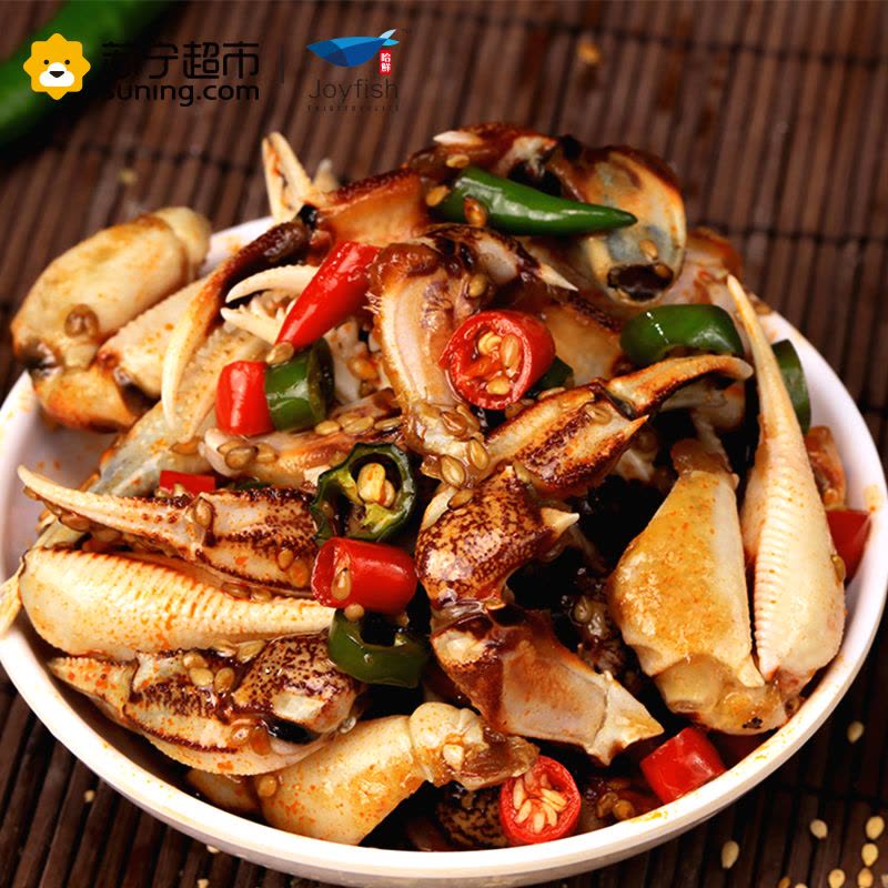哈鲜(joyfish) 冷冻麻辣蟹钳 150g 罐装图片