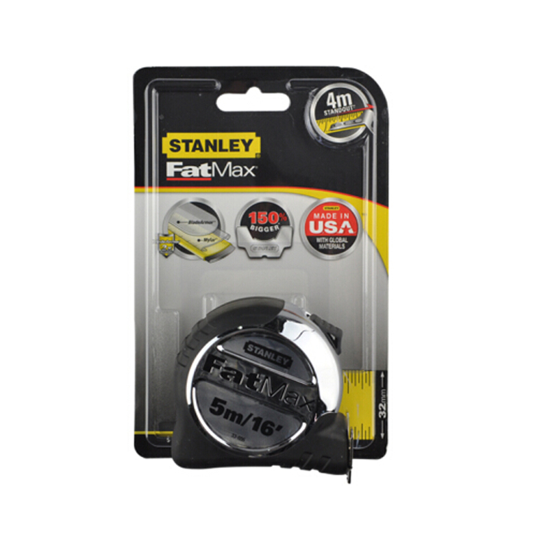 史丹利Stanley FatMax XTREME超级公英制卷尺 33-886U-1-81 5m