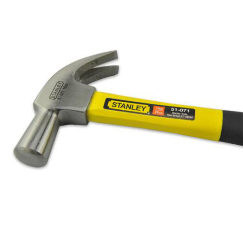 工具库 史丹利Stanley 玻璃纤维柄羊角锤 51-071-23 16oz 2把/组