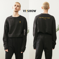 VIISHOW2018新款卫衣男圆领套头长袖春季外套青年情侣潮牌学生装
