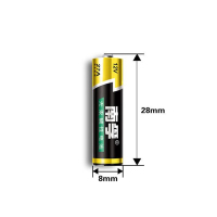 南孚(NANFU)12V碱性电池27A五粒挂卡装/万年历/玩具/钟表/考勤机/照明电筒/门铃电池