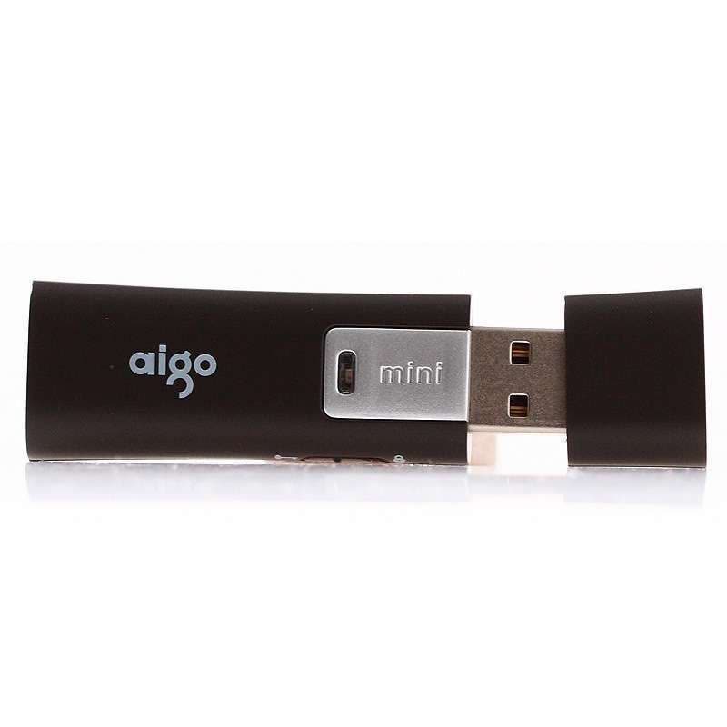 爱国者(aigo) 商务型优盘 8202 64G 黑色图片