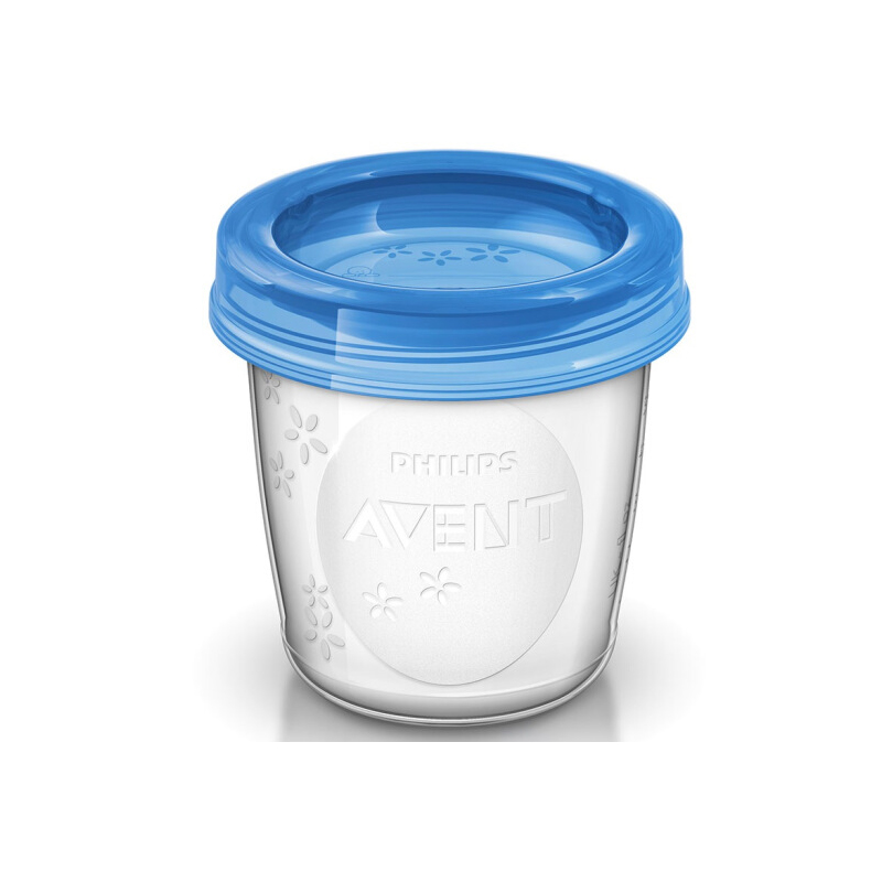 飞利浦AVENT新安怡母乳储存杯套组180毫升储奶杯 PP材质 易于清洁 储奶袋/瓶 0-3岁高清大图