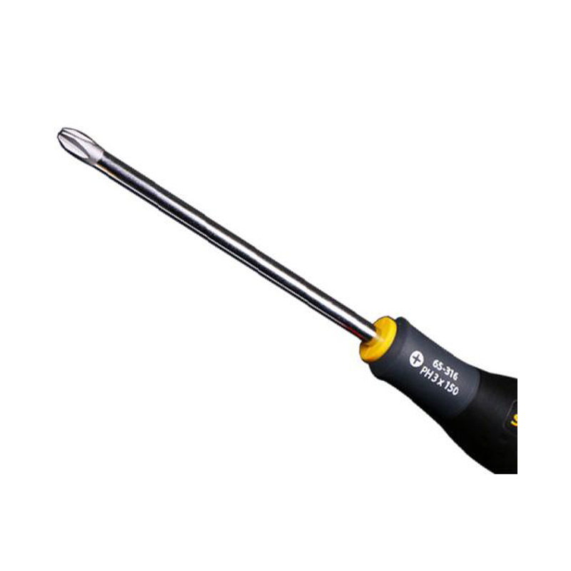 工具库 史丹利Stanley 三色柄十字螺丝批 螺丝批 起子65-316-14 PH3x150mm 3把/组