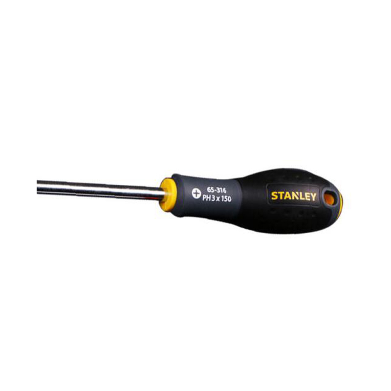 工具库 史丹利Stanley 三色柄十字螺丝批 螺丝批 起子65-316-14 PH3x150mm 3把/组
