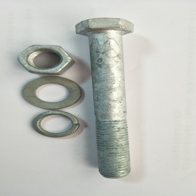大江(DAJAN) 镀锌 M16*200mm 螺栓 (配平垫弹簧垫螺母)(单位:套)