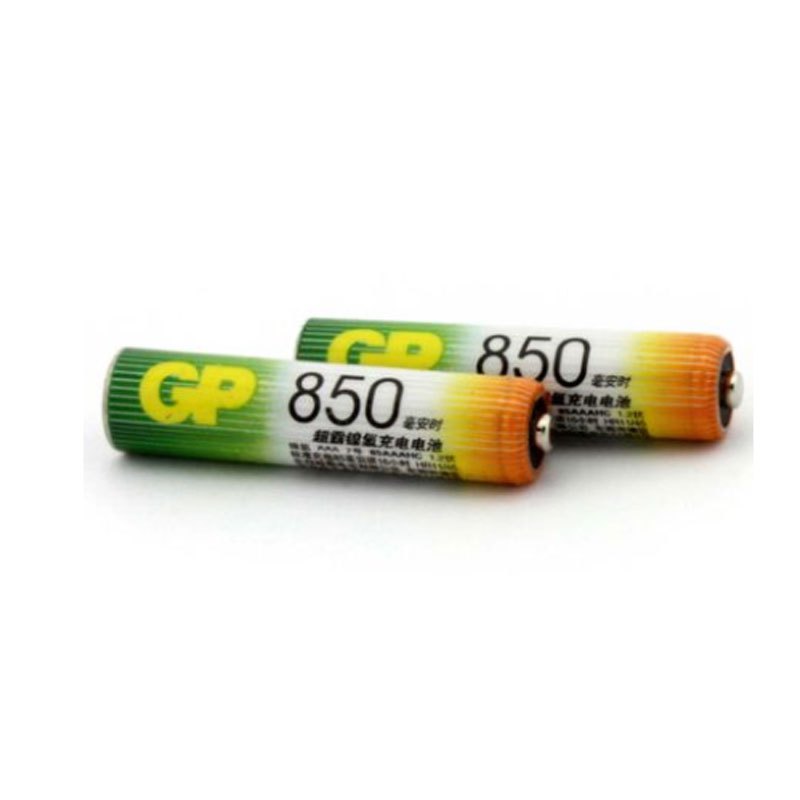 超霸充电电池GPGP85AAAHC 7号1.2V伏子母机无绳电话850mAh镍氢电池 2粒 /卡