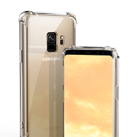 ESCASE 三星GALAXY S9手机壳 全包防摔保护壳 软壳保护套TPU+PC抗摔抗黄变 德国进口拜耳TPU 高透