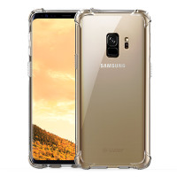 ESCASE 三星GALAXY S9手机壳 全包防摔保护壳 软壳保护套TPU+PC抗摔抗黄变 德国进口拜耳TPU 高透