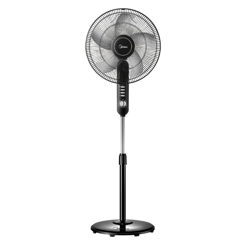 美的 FS40-18ER 五叶机械 家用静音 摇头定时 落地扇