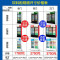 睿美 (ruime)商用饮料柜 展示柜冷藏冷饮柜冰箱冷柜 单门 黑绿色