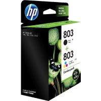 惠普(HP)X4E76AA 803黑色彩墨盒套装 (适用于HP Deskjet 1112/2132/1111/2131)