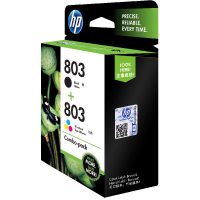 惠普(HP)X4E76AA 803黑色彩墨盒套装 (适用于HP Deskjet 1112/2132/1111/2131)