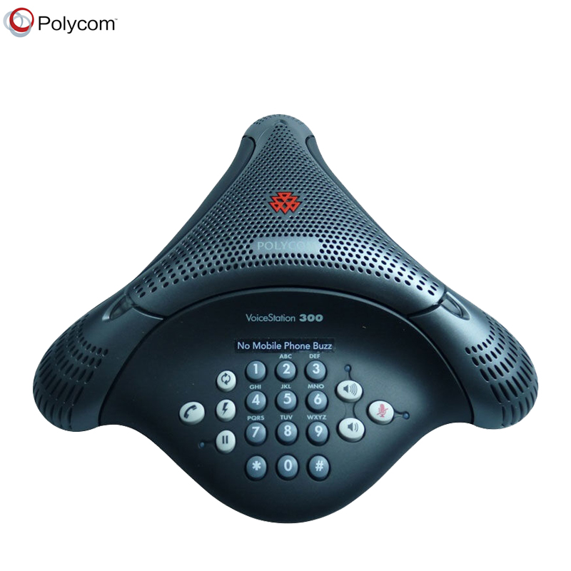 宝利通(POLYCOM) 商务会议电话机 音视频会议系统终端/全向麦克风 VoiceStation 300小型会议室