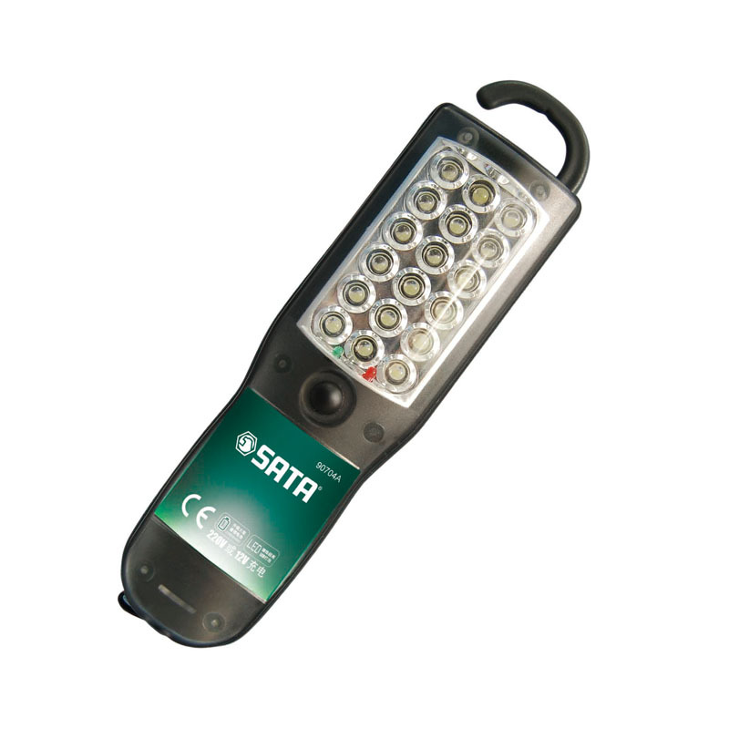 世达18LED充电式防水手电筒SA90705A
