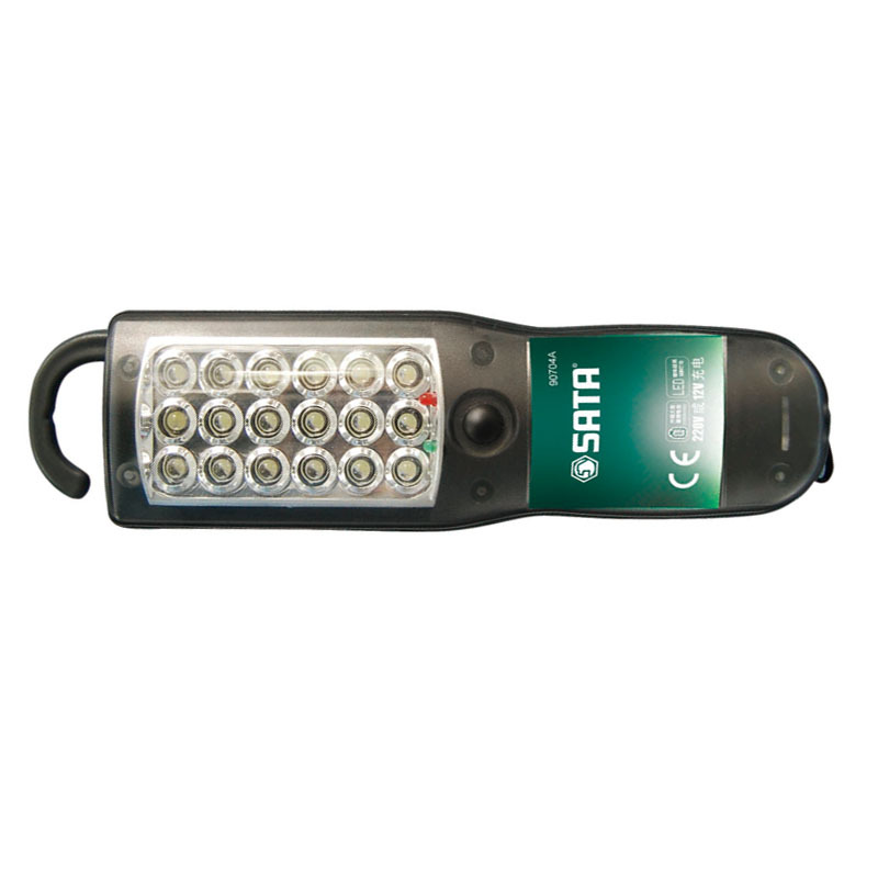 世达18LED充电式防水手电筒SA90705A