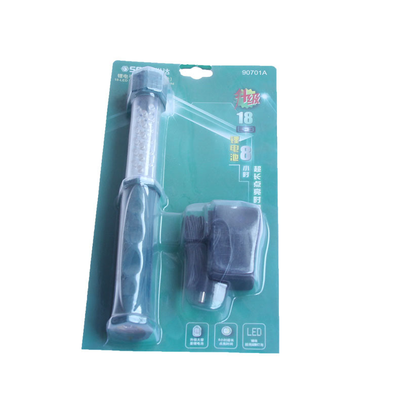 世达锂电手持LED灯(18珠)SA90701A