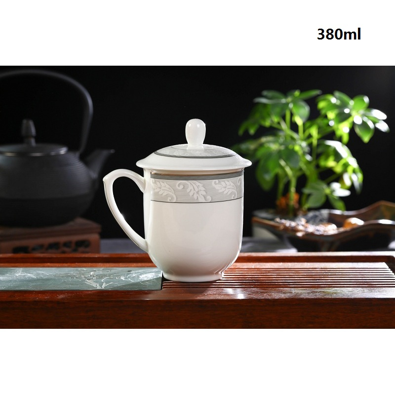 鹏博陶瓷 茶杯 会议杯 杯-金香叶单杯(个)