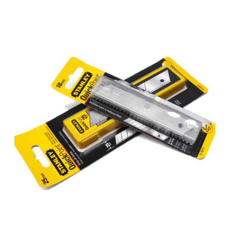 工具库 史丹利Stanley 美工刀 QuickPoint美工刀刀片(x10) 11-301T-11C 18mm 10盒