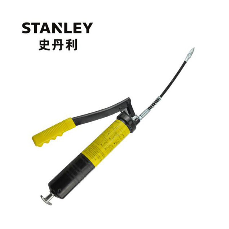 工具库 史丹利Stanley 专业级塑柄手动黄油枪 94-164-1-23 400CC