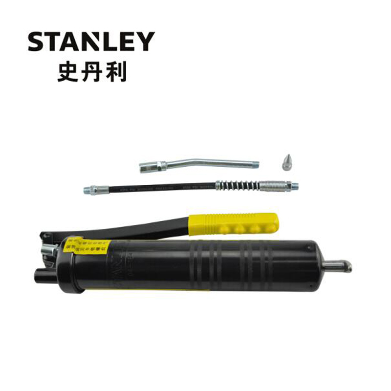 工具库 史丹利Stanley 专业级塑柄手动黄油枪 94-164-1-23 400CC