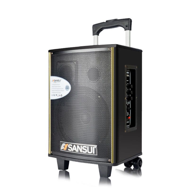 山水 (sansui)SA1-08 广场舞音响 8英寸户外 电瓶拉杆 移动手提蓝牙音箱图片
