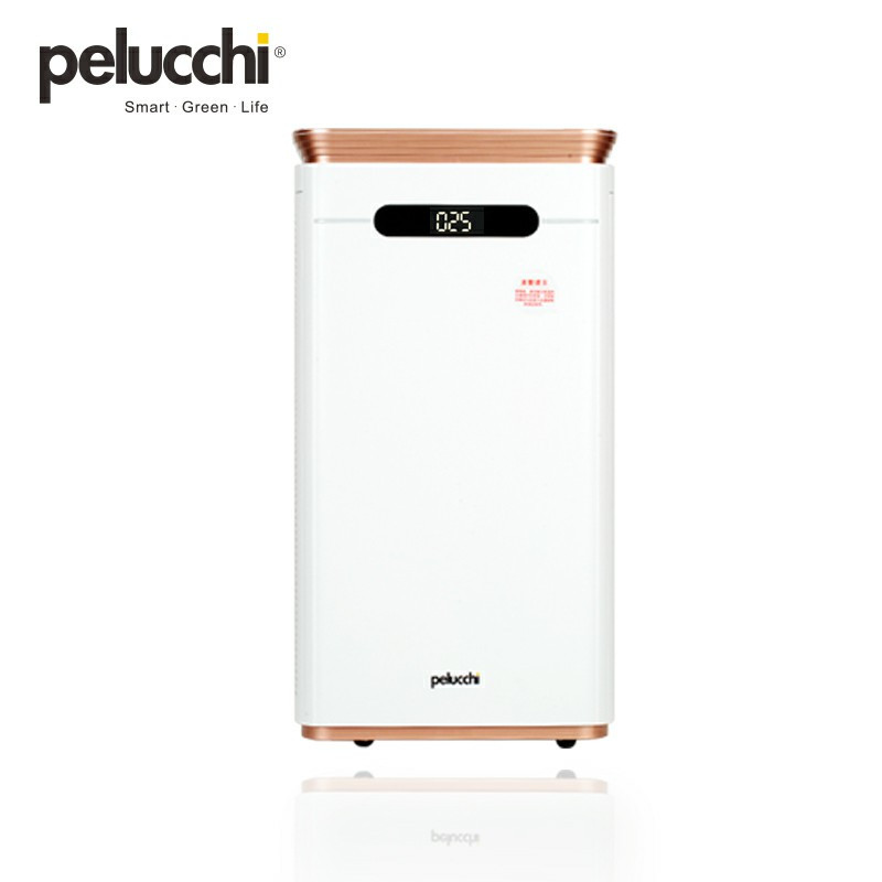 派洛奇pelucchi 智能空气净化器KJ800F-A01家用卧室 万向滑轮 双核心过滤 定时运转风速调节 APP操控