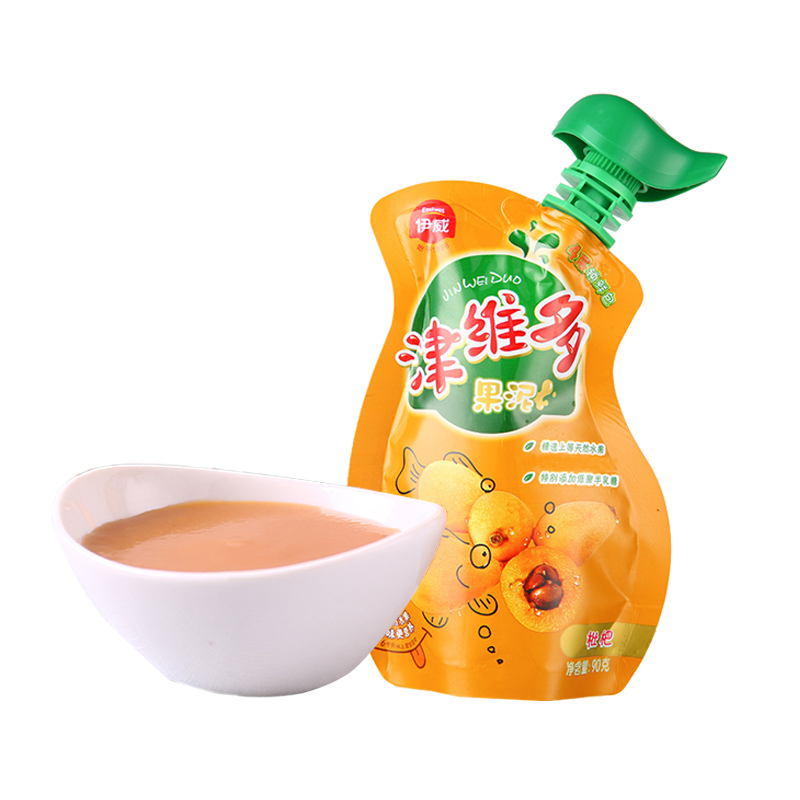 伊威津维多枇杷果泥6个月以上宝宝婴幼儿果蔬泥90g