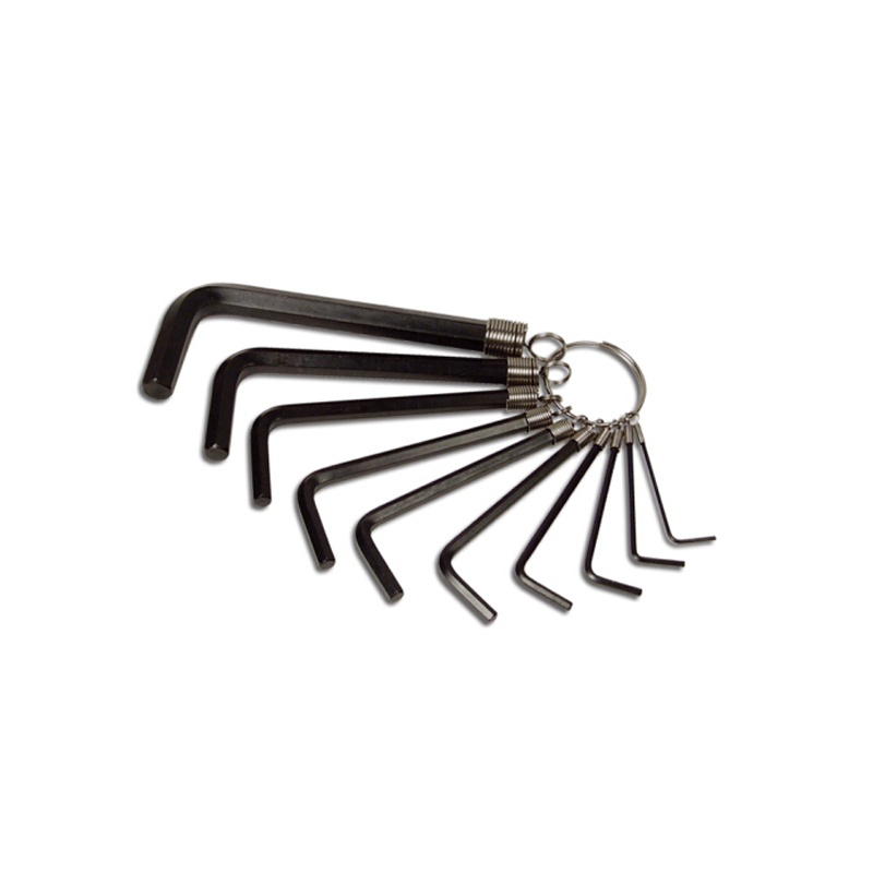 工具库 史丹利Stanley 10件套英制链式内六角扳手69-230-23 1/16寸-3/8寸 3套/组