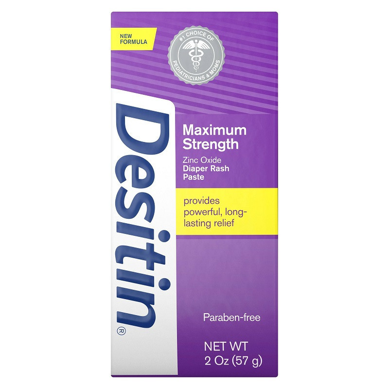 Desitin 婴幼儿配方 宝宝尿布湿疹护臀膏 紫色加强型 57g