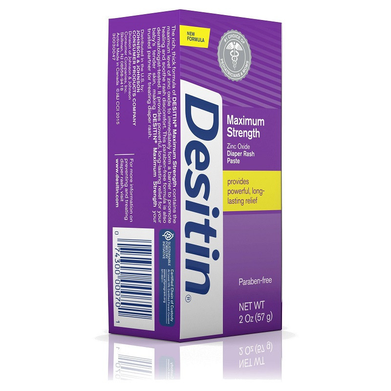 Desitin 婴幼儿配方 宝宝尿布湿疹护臀膏 紫色加强型 57g