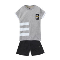 adidas阿迪达斯童2017新款男小童套装4-10岁 针织BP9453