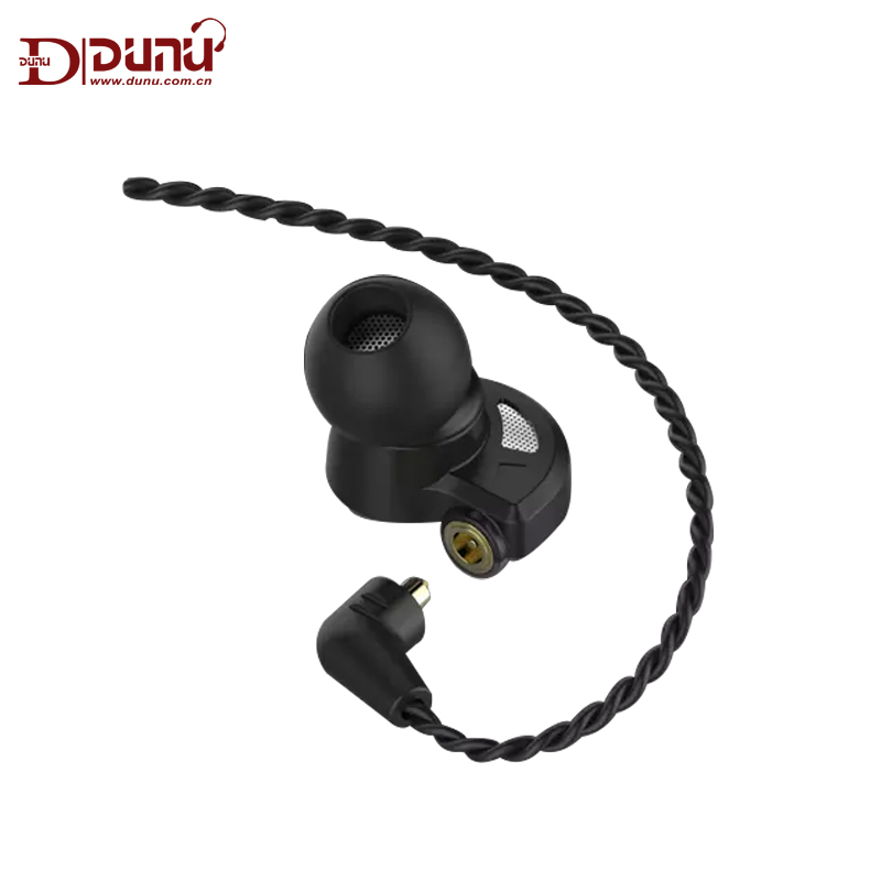 Dunu/达音科 隼 Falcon-C碳纳米管振膜 单动圈 HIFI手机音乐耳机黑色