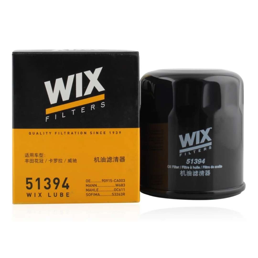 维克斯(WIX)机油滤清器/机滤芯 51394 逸致/致炫/卡罗拉/威驰/花冠/雅力士/普瑞斯