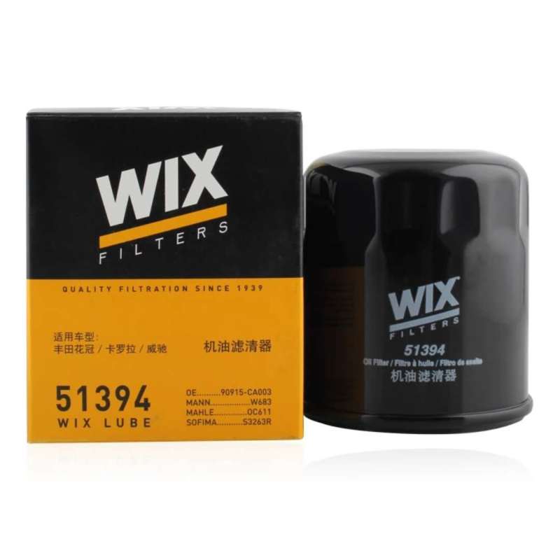 维克斯(WIX)机油滤清器/机滤芯 51394 逸致/致炫/卡罗拉/威驰/花冠/雅力士/普瑞斯图片