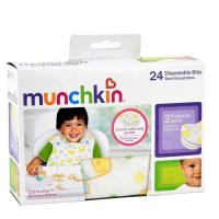 Munchkin 满趣健/麦肯齐 婴幼儿 一次性纸围嘴围兜不防水/饭兜 24/盒