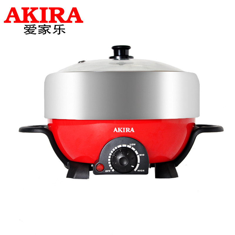 爱家乐(AKIRA) 电火锅 KL-A50/SG 3L/升 分体式多功能 304不锈钢