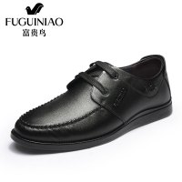 富贵鸟（FUGUINIAO）男鞋2018新品男士皮鞋商务休闲鞋皮鞋男英伦爸爸鞋