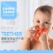 Comotomo/可么多么 ENBTB 婴儿3D全方位牙胶咬胶/固齿器安抚奶嘴 3-12个月 硅胶 蓝色 1个/盒