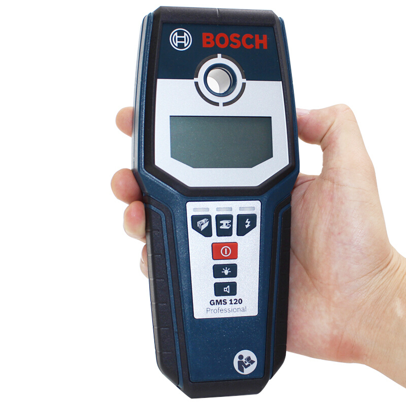 【苏宁自营】博世（BOSCH）GMS 120 墙体内探测仪 金属探测器 铜铁探测仪 木材钉子探测仪